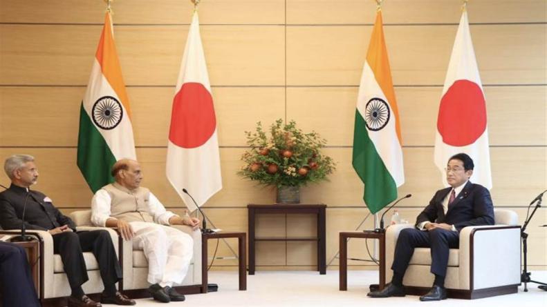 विदेश मंत्री एस जयशंकर और रक्षा मंत्री राजनाथ सिंह ने जापान के प्रधानमंत्री से की मुलाकात देशों की नीतियों और हितों पर चर्चा