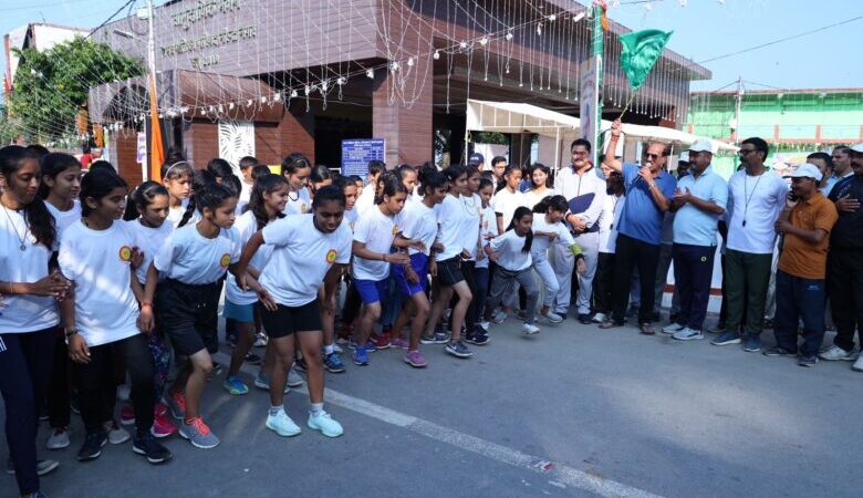 कुंजापुरी मेले में हुआ हाफ मैराथन दौड़ का आयोजन