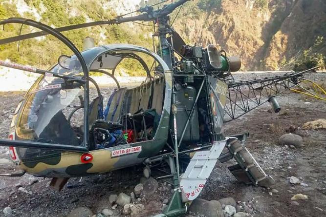 अरुणाचल इलाके के पास भारतीय सेना का एक चीता हेलीकॉप्टर दुर्घटनाग्रस्त, हादसे में एक पायलट की मौत